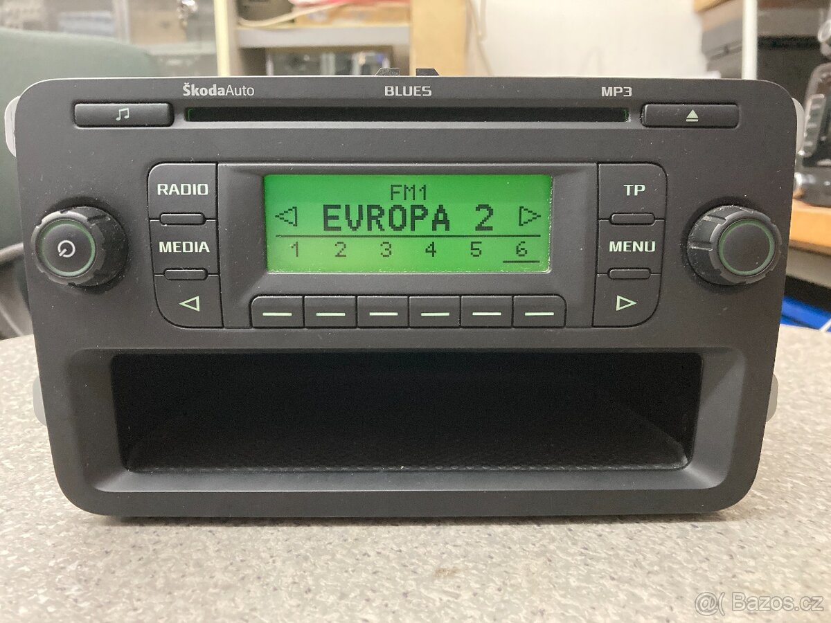 Autorádio Škoda Blues MP3