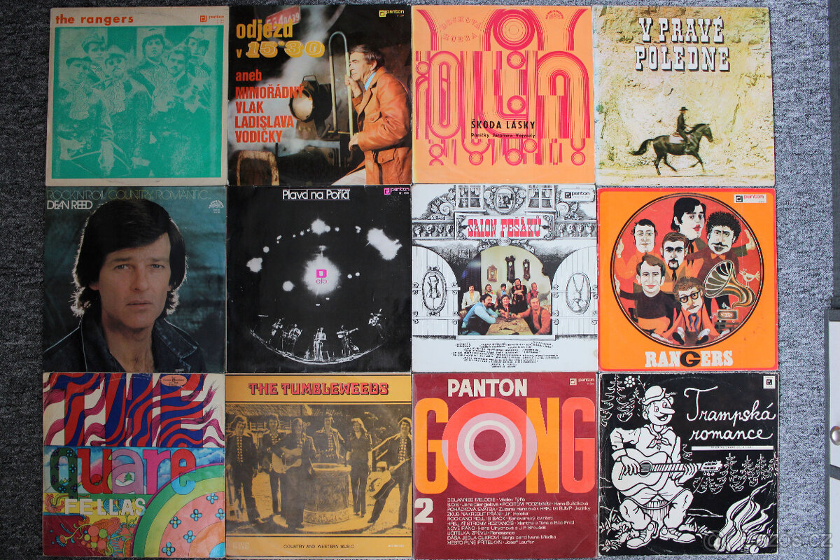 LP desky - country a další