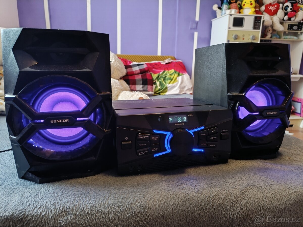 Hifi věž Sencor smc8000b bluetooth,
