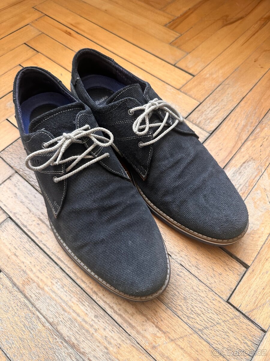 Modré Polobotky Baťa 46