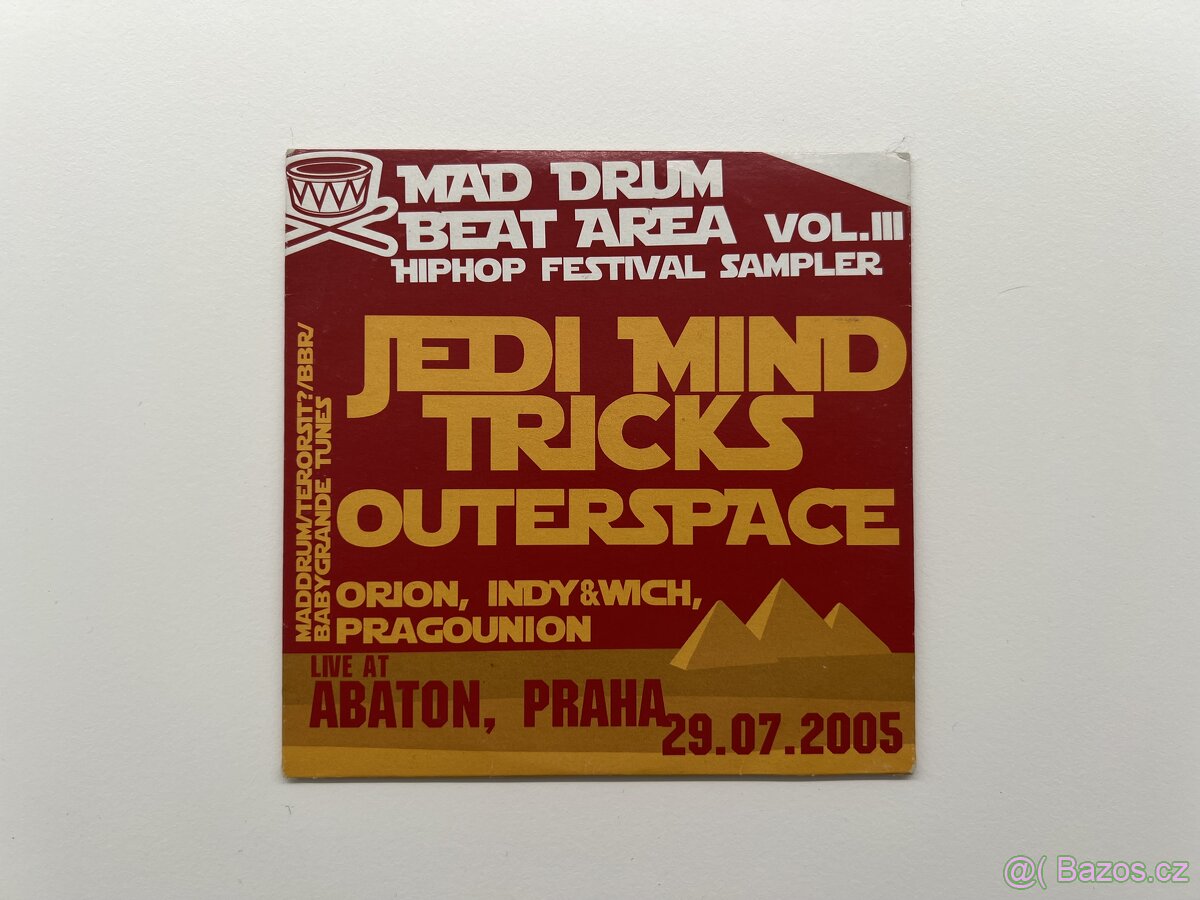 Mad Drum Beat Area Vol. 3 2005 | Originál CZ Hip Hop Rap