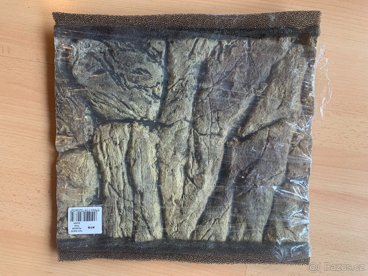 Akvarijní pozadí 3D 30x35 imitace kamene