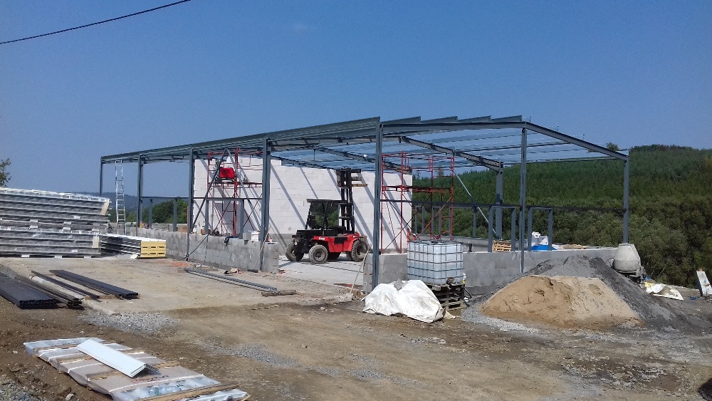 Prodej ocel. konstrukce12x24/5,5m