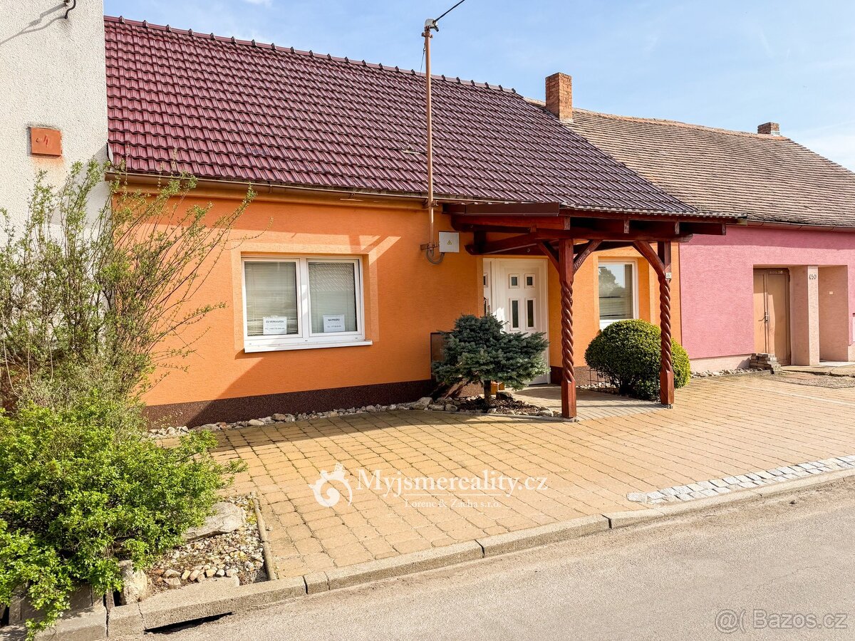 Prodej rodinný dům se zahradou, 3+1, 400 m2 - Jaroslavice, u