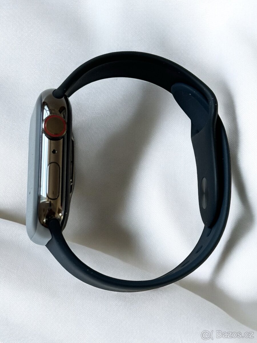 Apple watch 9 45 LTE Stainless,steel,graphitte