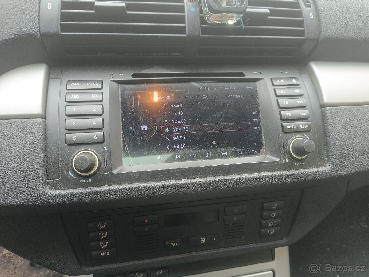 Rádio BMW X5 e53