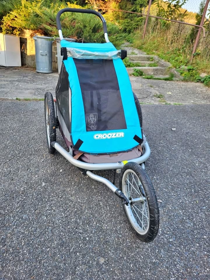 Cyklovozík Croozer za kolo, pro 1 dítě/ sportovní kočárek