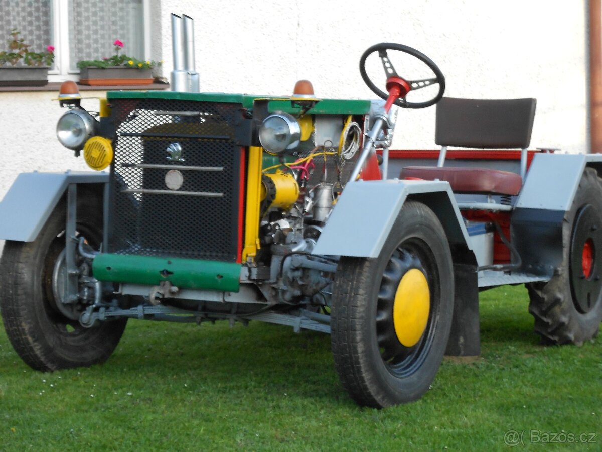 Malotraktor domácí výroby
