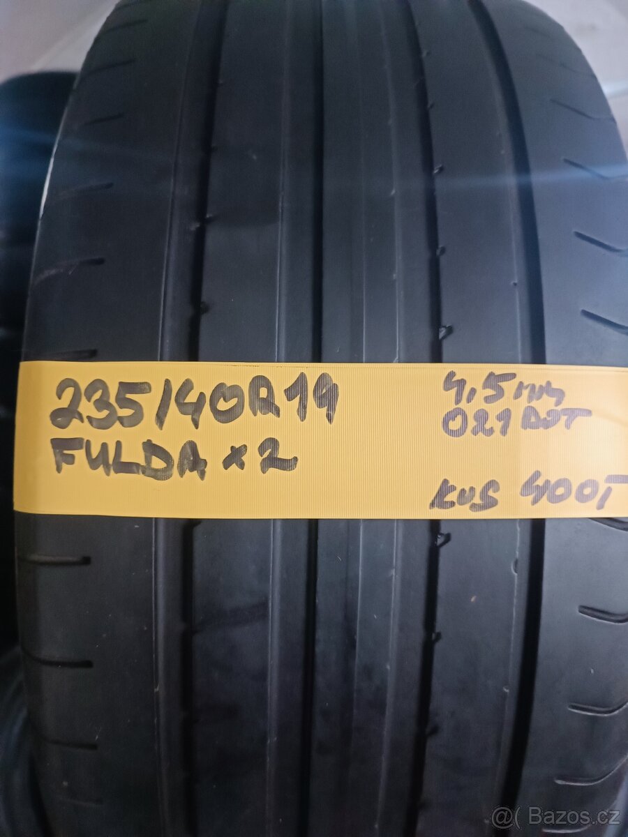 235/40r19 letní pneu
