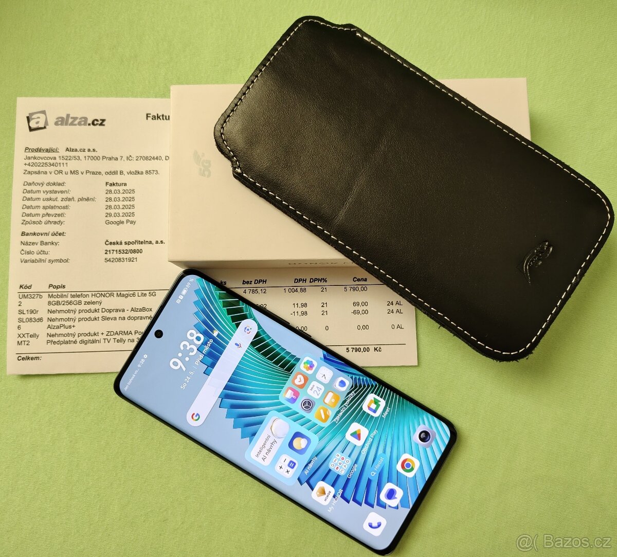 HONOR Magic6 Lite 5G zelený