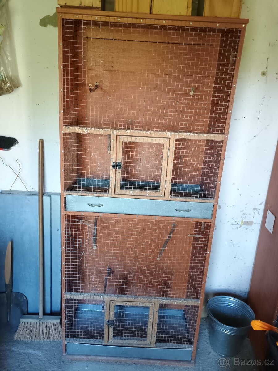 Klec voliéra 2x