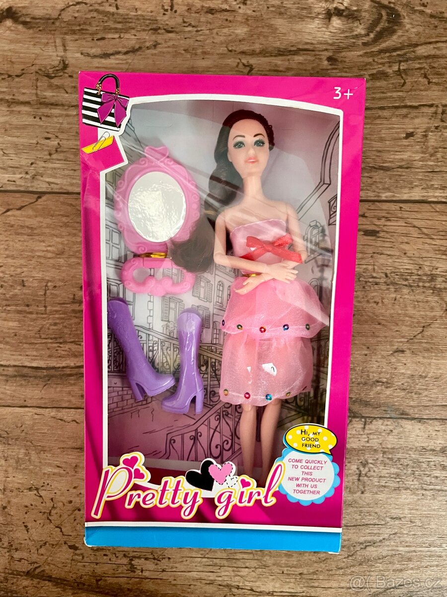 Panenka Pretty Girl ve stylu Barbie