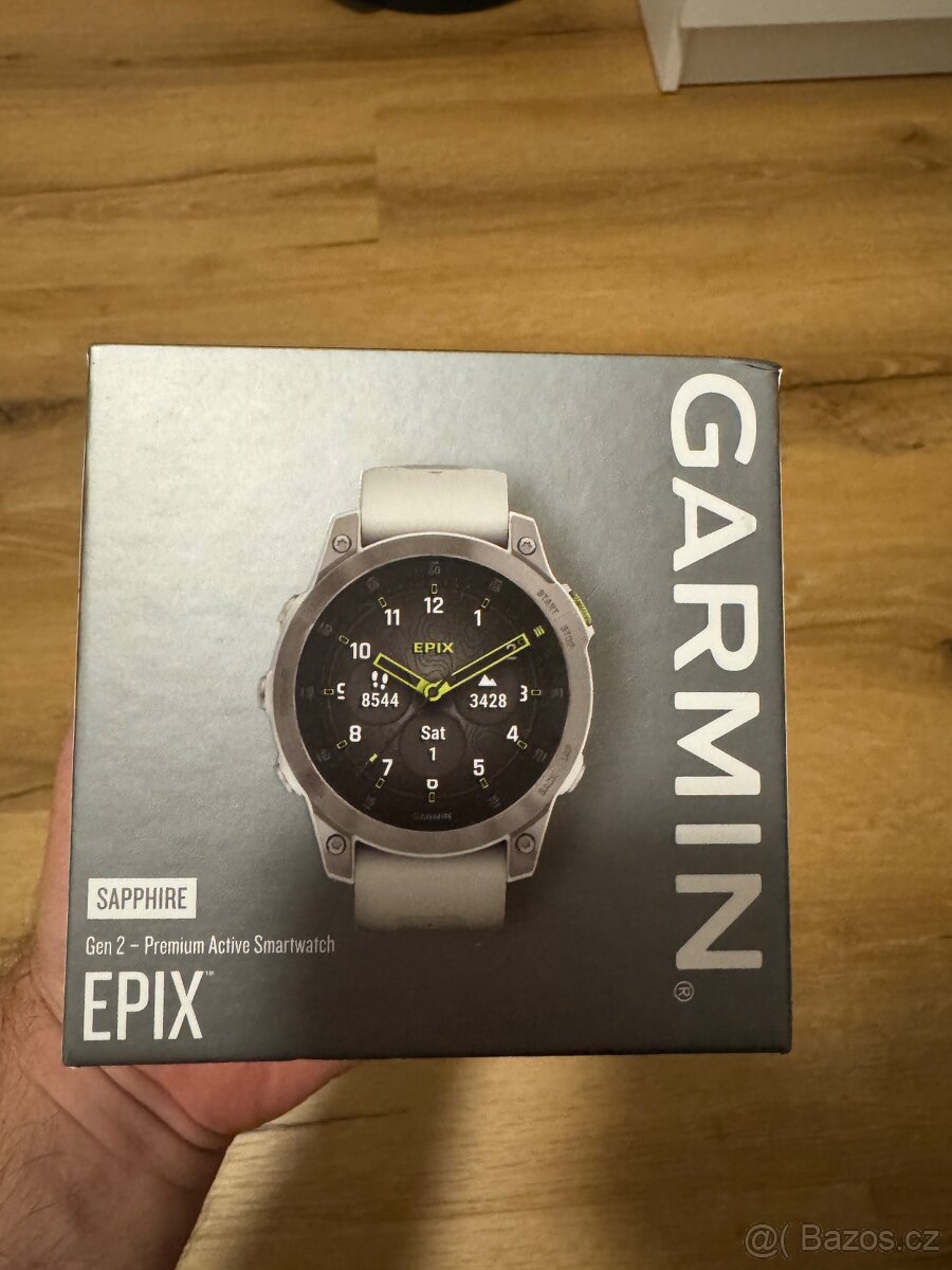 Garmin Epix (Gen 2) Sapphire 47mm Titanium – lehce použité