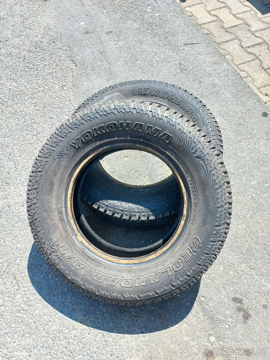 2x Yokohama AT - 195/80 r15