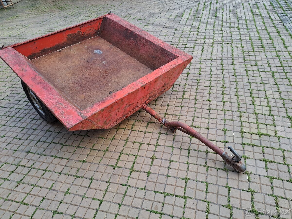 Vlek za malotraktor, auto , čtyřkolku