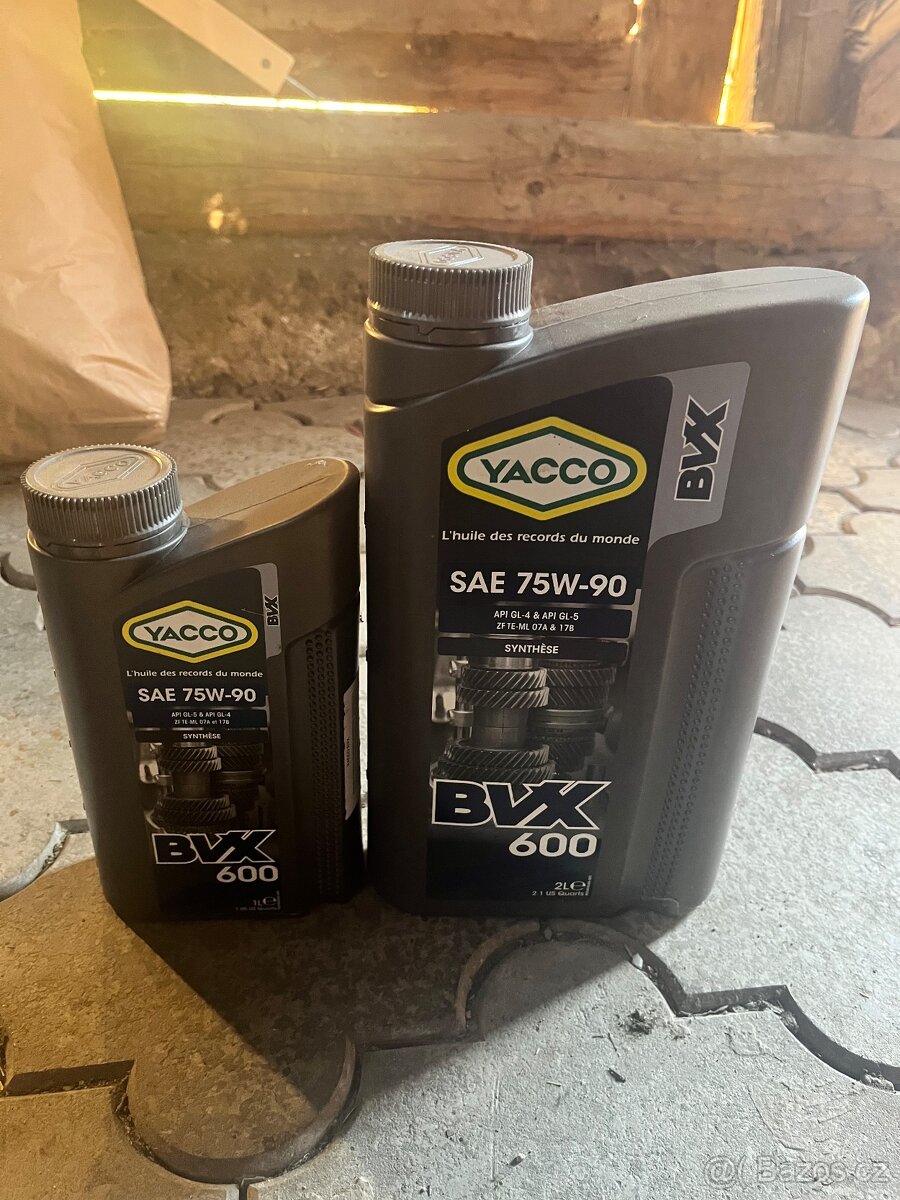 Převodový olej YACCO BVX600 75W90