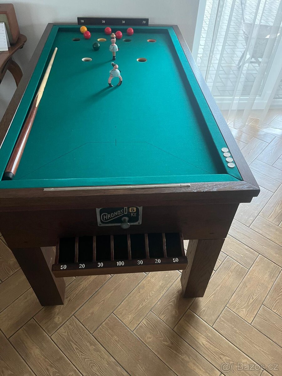 Prodám kulečník BÁBA DĚDEK