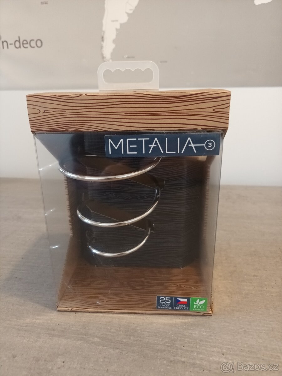 Novaservis Metalia - držák fénu chrom - nový nerozbalený
