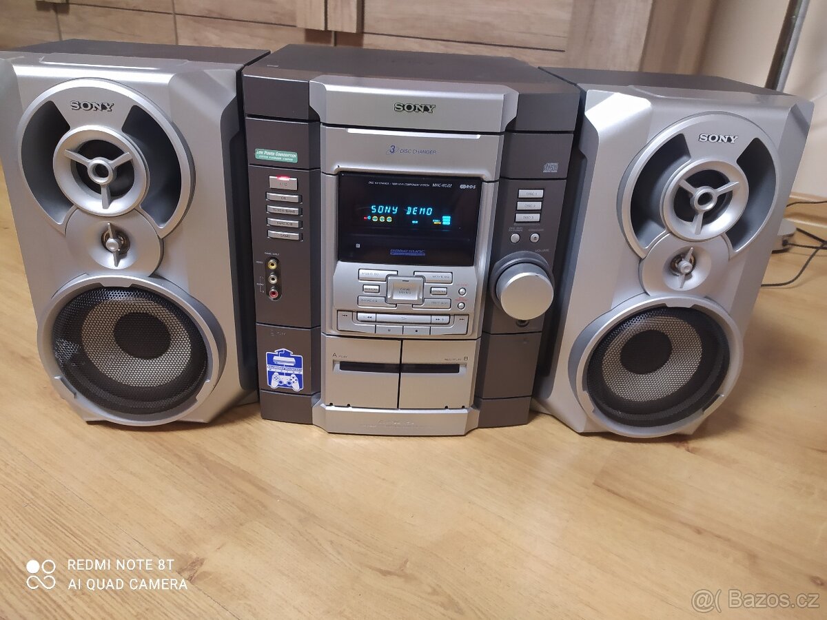 SONY STEREO VĚŽ HCD-RG 22