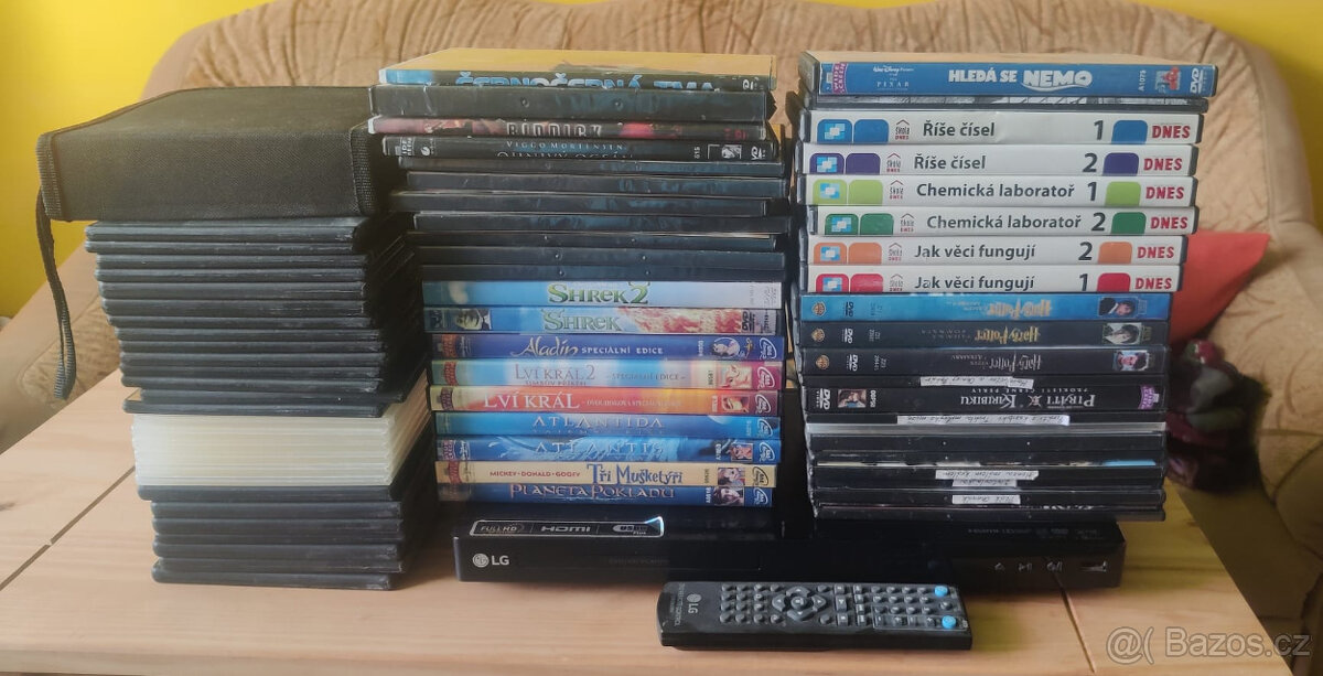 DVD přehrávač s USB LG + DVD