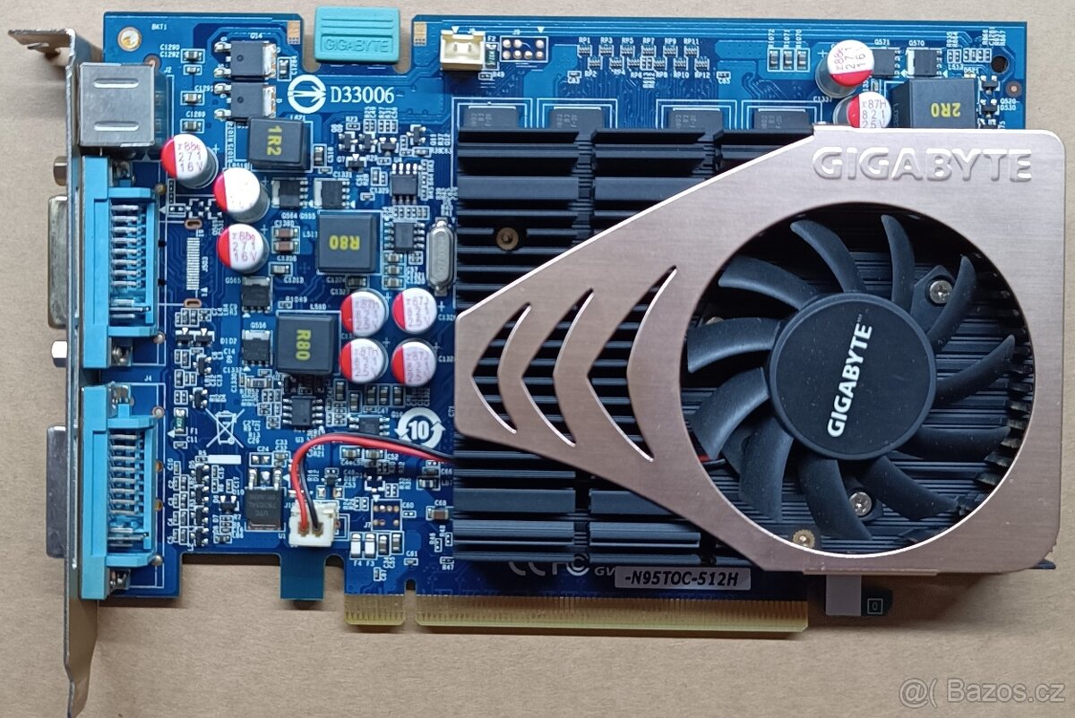 Gigabyte GeForce 9500 GT 512MB GV-N95TOC-512H