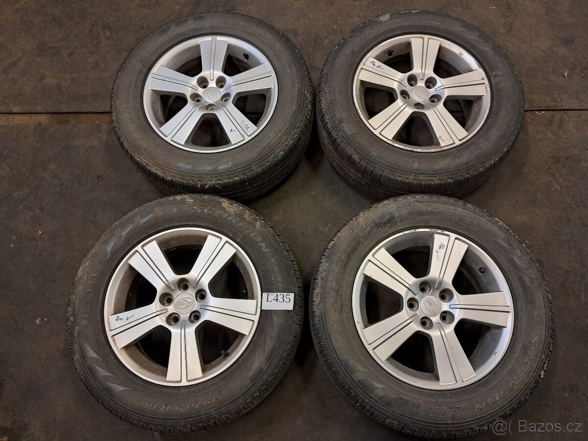 Subaru ALU Kola 6,5Jx16 ET48 Zimní 215/65/16 (L435)