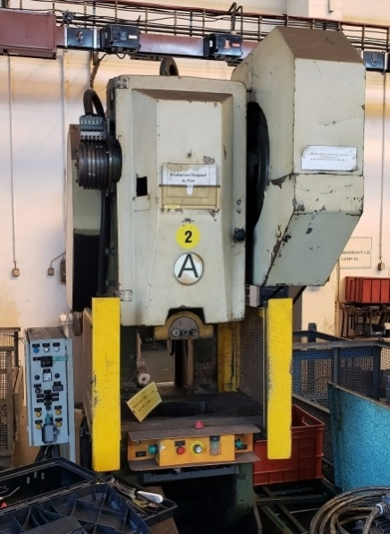 Použitý excentrický lis LENP 63, r. GO 2000