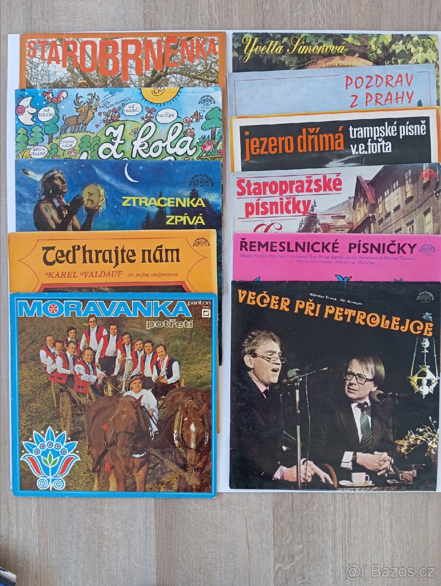 Prodám gramofonové desky