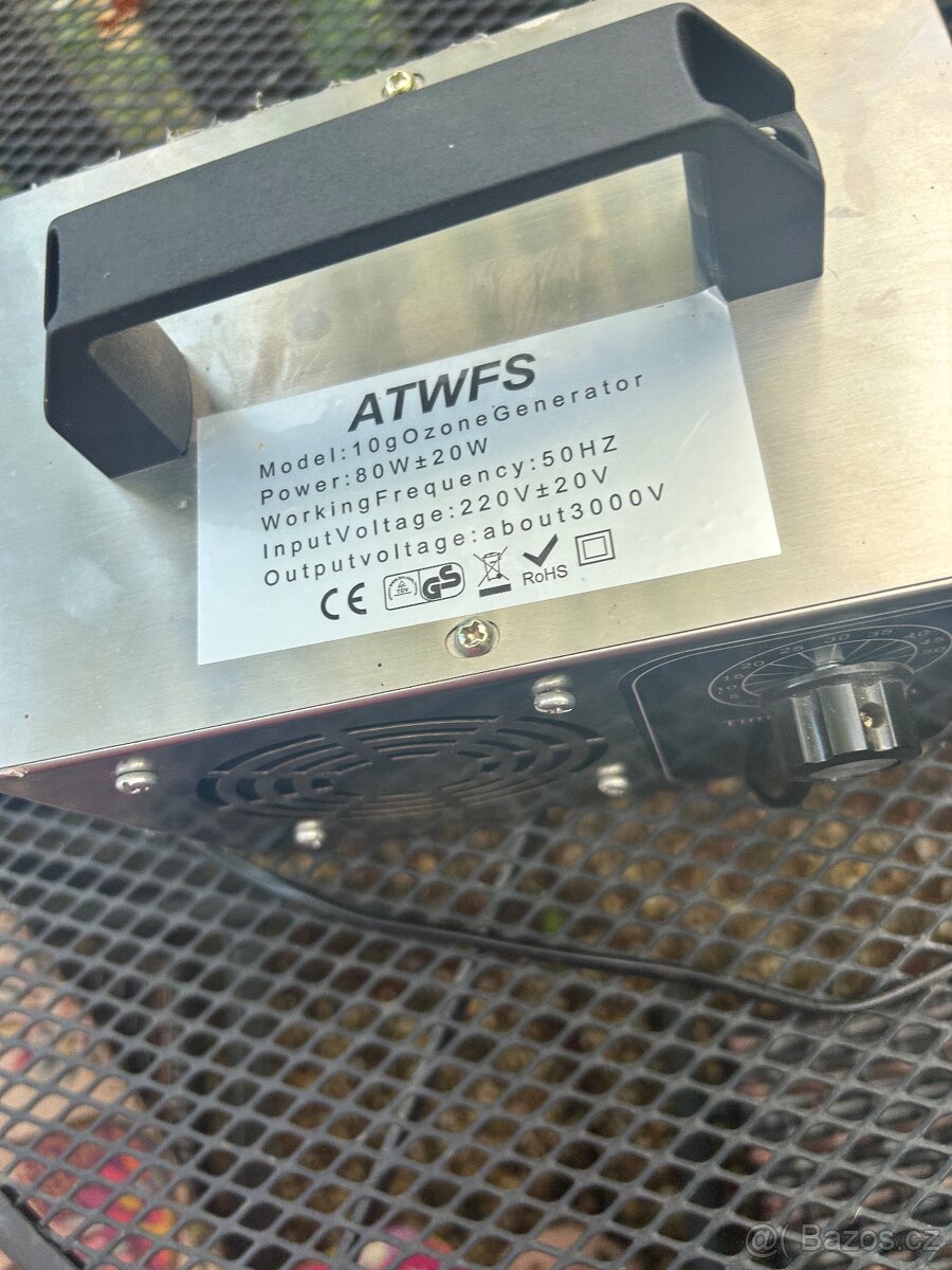 Generátor ozonu čistička a dezinfekce vzduchu 10000mg/h