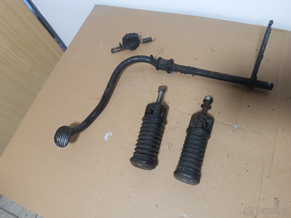 Stupačky Jawa ČZ brzdový spínač