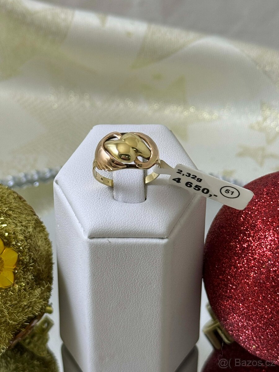 Zlatý prsten 2,32g