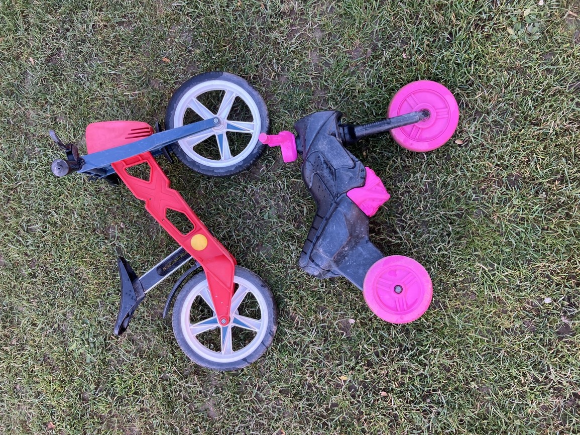 Dětské odrážedlo a first bike