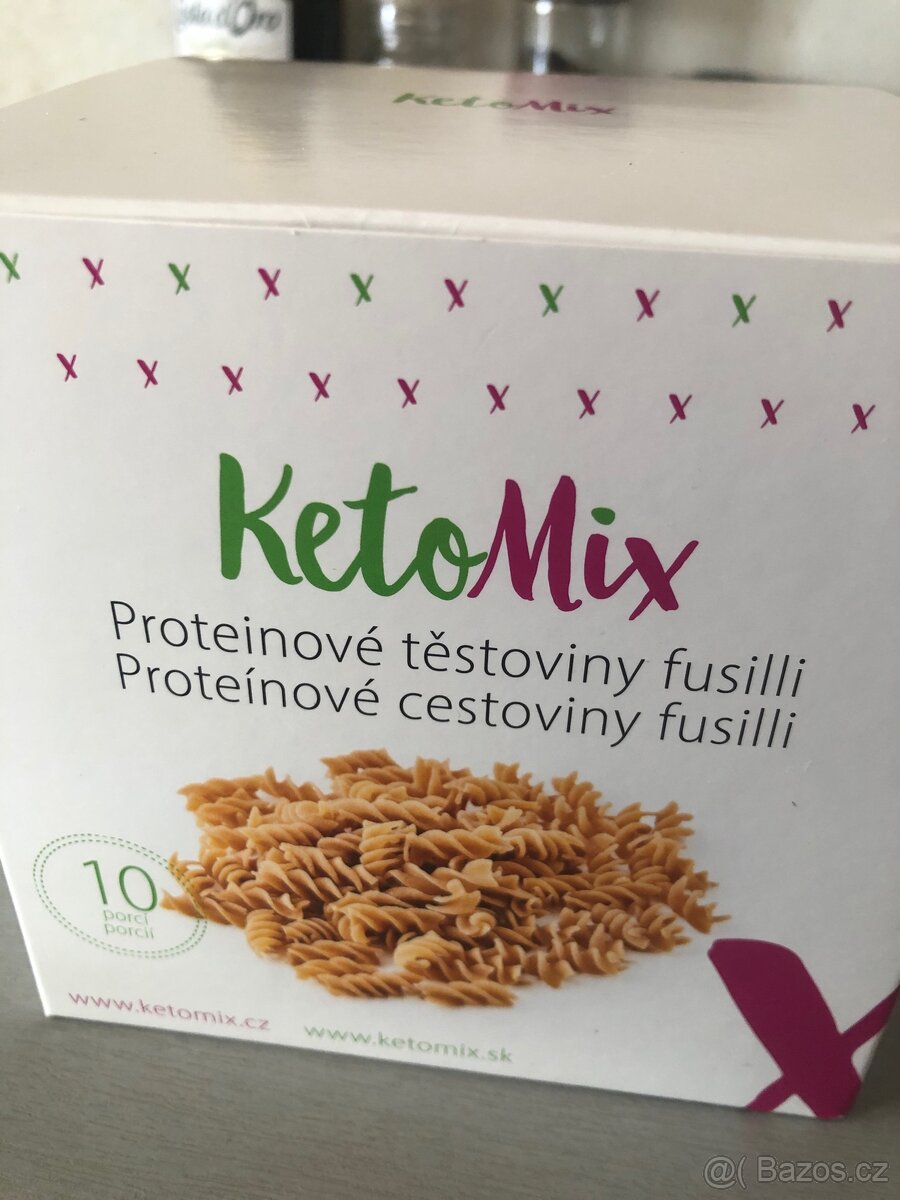 Ketomix fusilli těstoviny proteinové