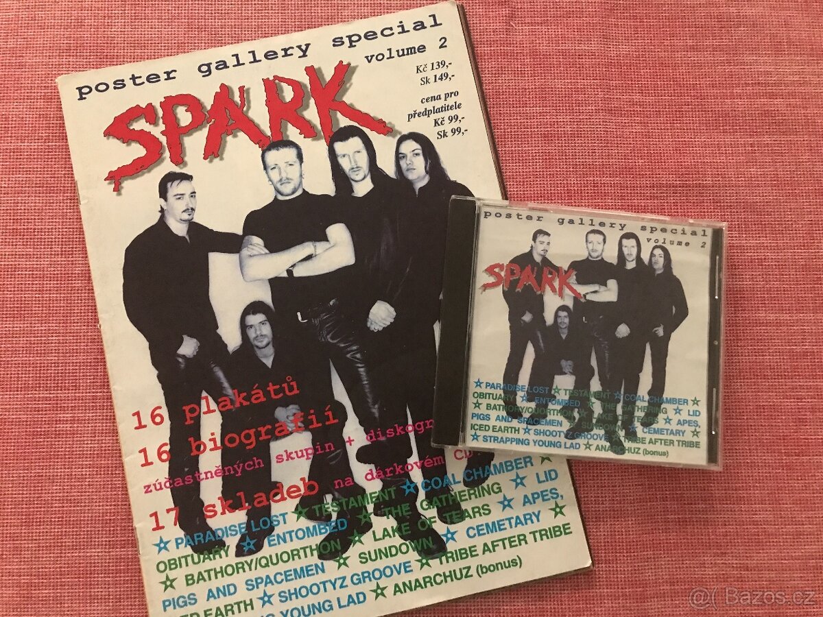 Spark Poster Gallery Volume 2. Časopis + CD.