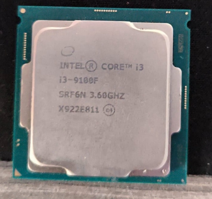 Intel core i3 9100F