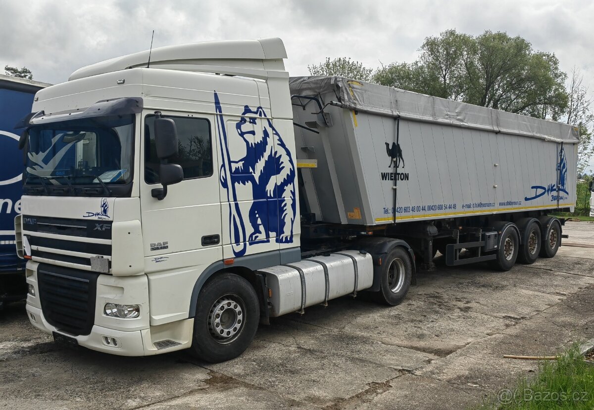 řidič VKD C+E sklápěč - každodenní návrat domů