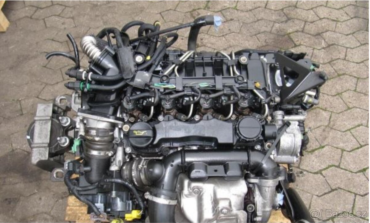 Kompletní motor Volvo C30 / S40 D4164T, 1.6 D, 110 k.