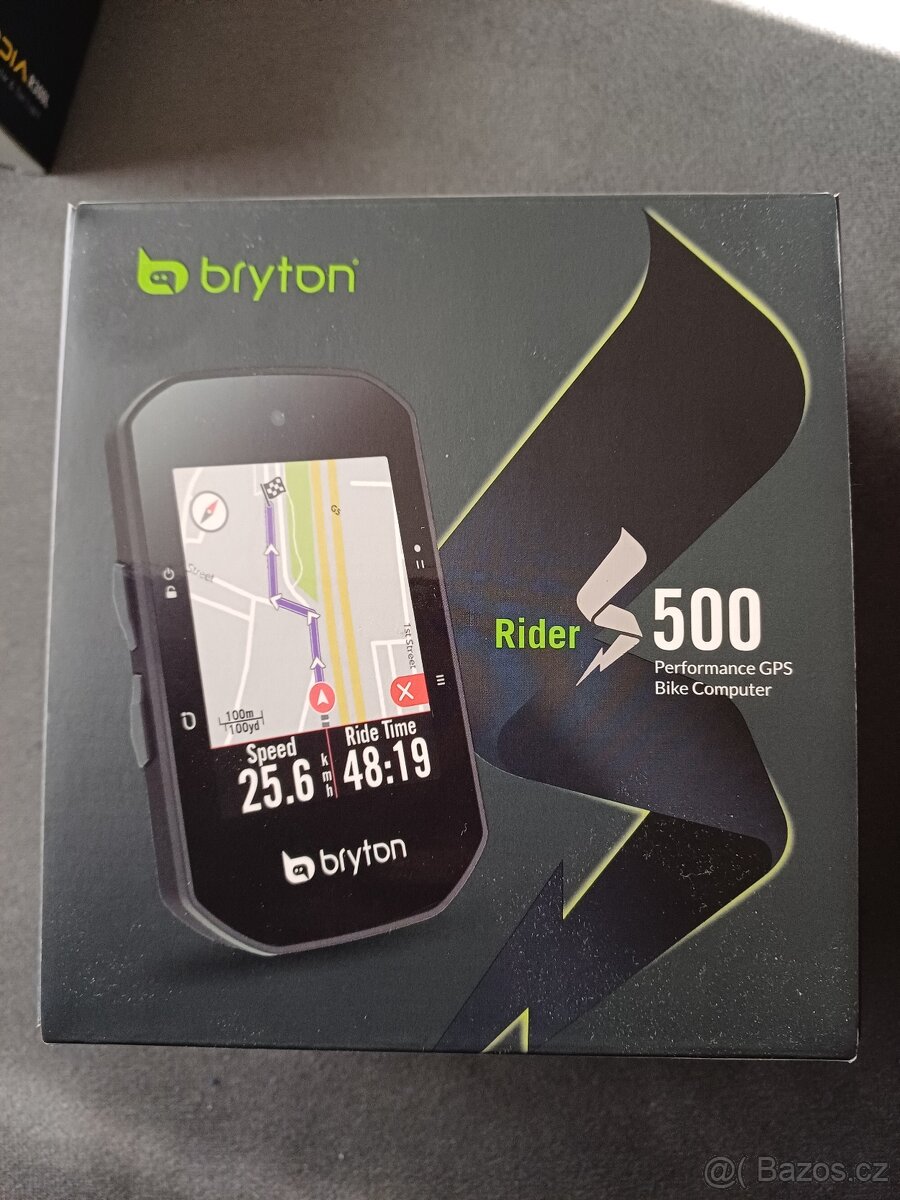 Bryton rider s500 cyklonavigace nová