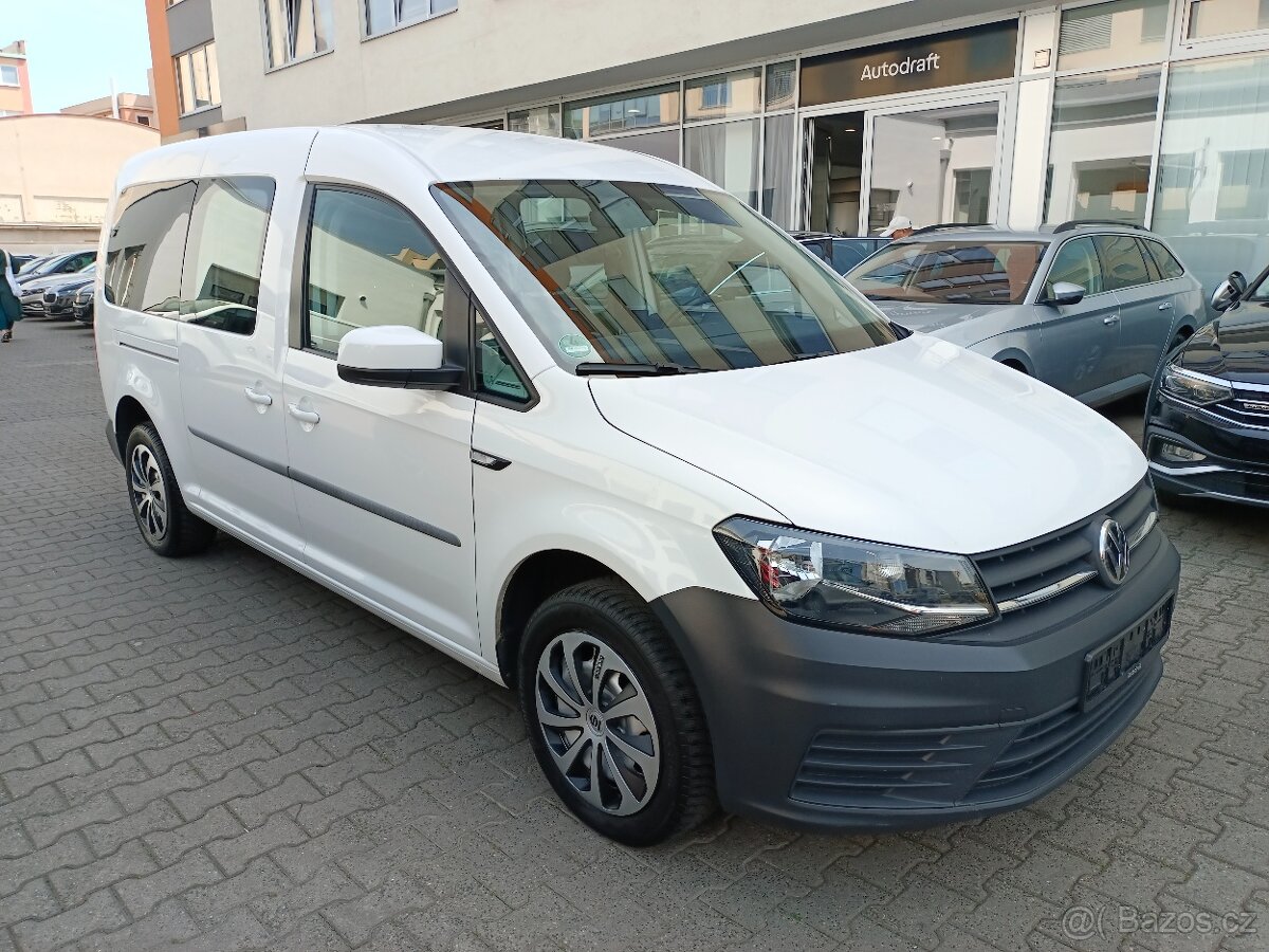 Volkswagen Caddy Maxi 2.0TDI 75kW 5-míst Tažné Navi Tempomat