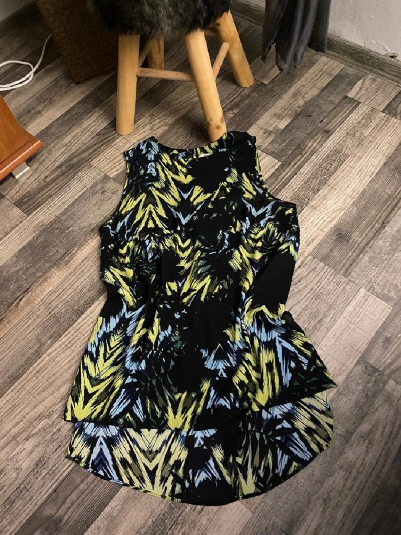 Krásná halenka-tunika Papaya vel.42/XL