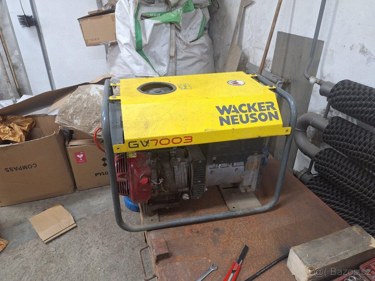 Elektrocentrála wacker GV 7003