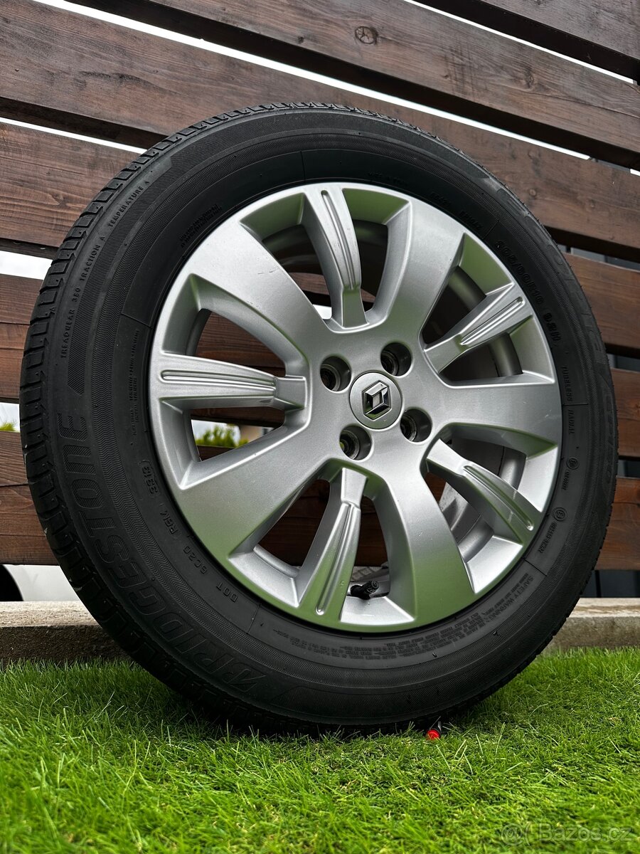 Alu kola 4x100 r16 s pneu (captur)
