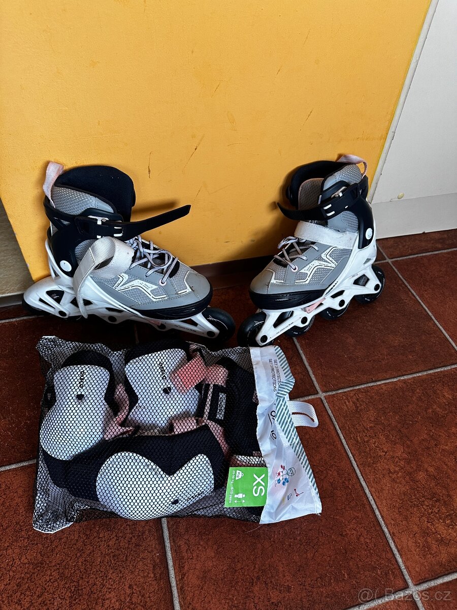 Inline brusle 32/35 + chrániče