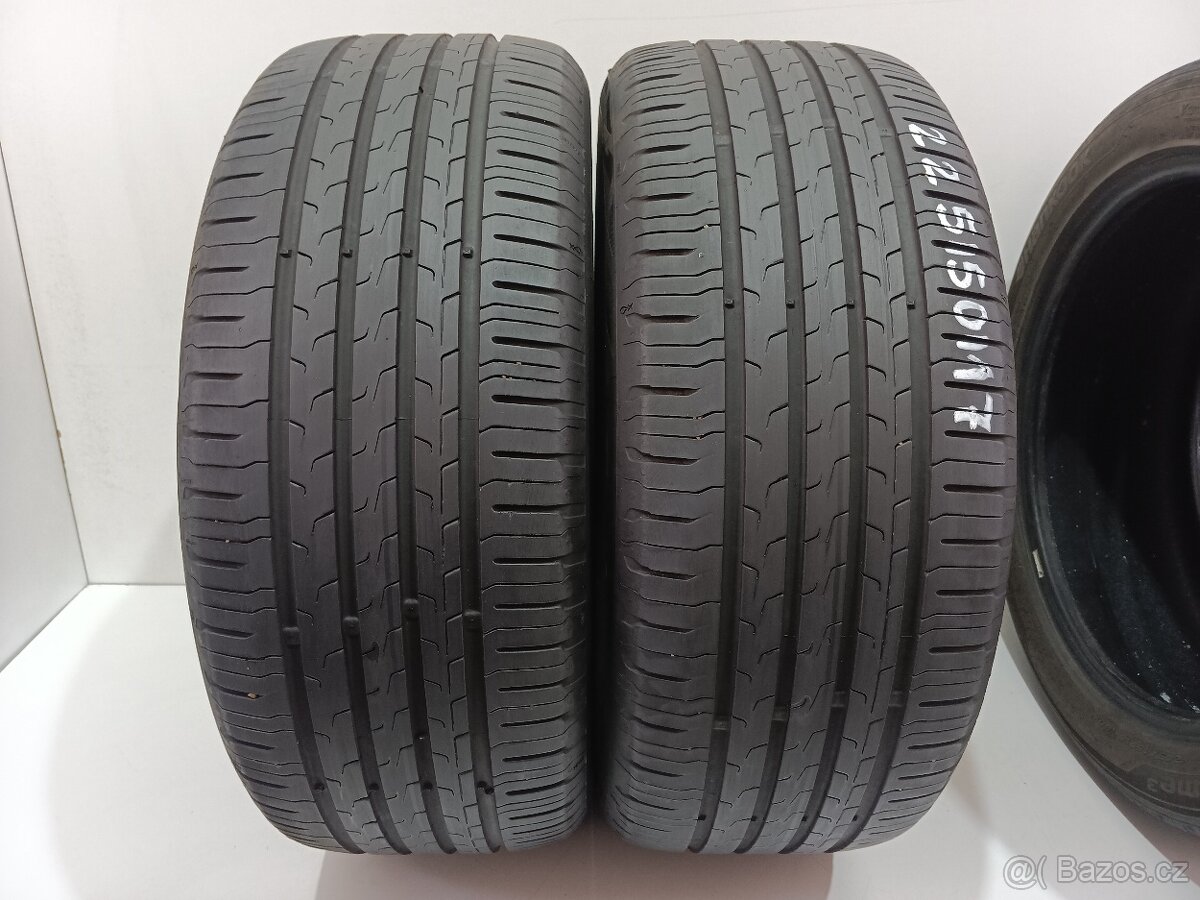 2ks letní pneu 225/50/17 Continental