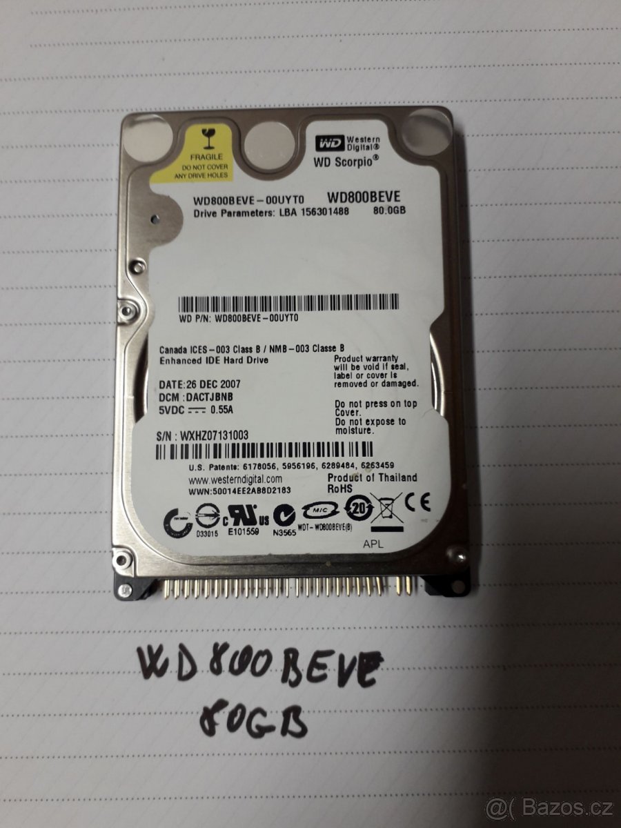 8ks HDD.