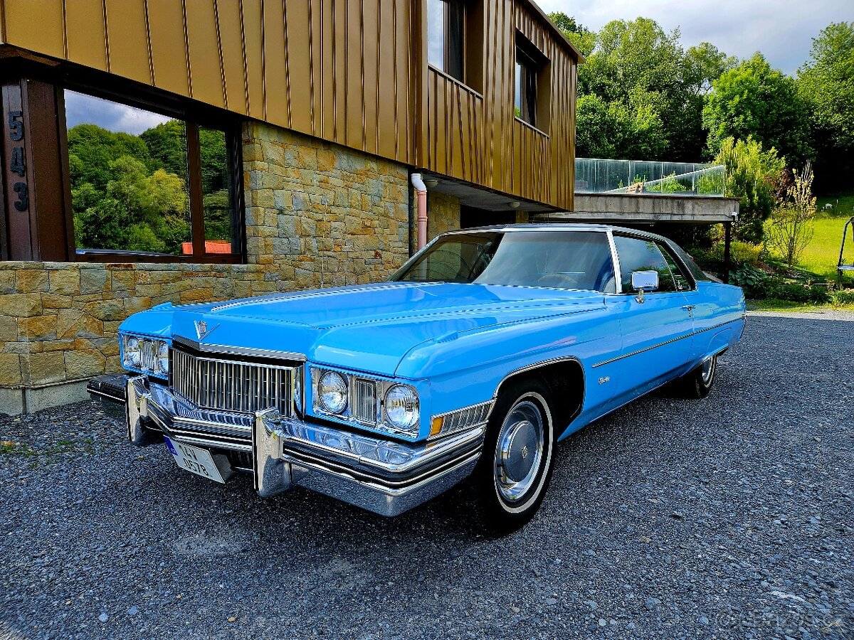 Cadillac DeVille Coupe Calais 1972 7.7 V8
