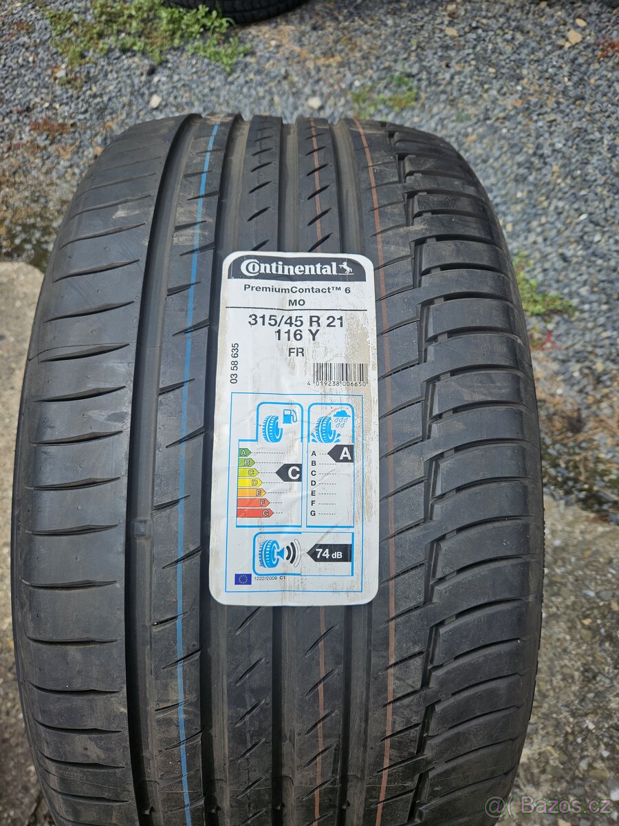 Letní pneu 315/45R21 CONTINENTAL