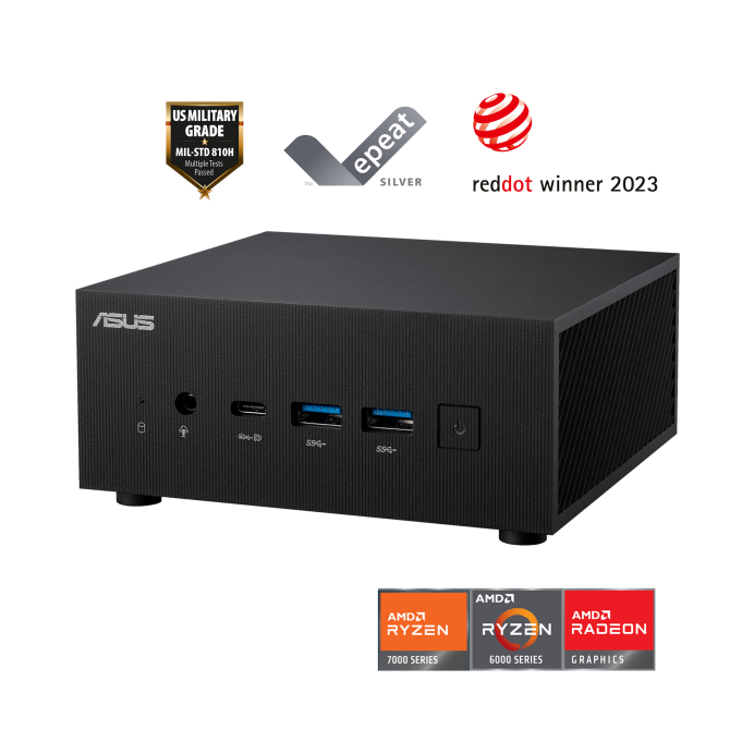ASUS ExpertCenter PN53 s 1TB M2 SSD + 2TB HDD a 64GB RAM