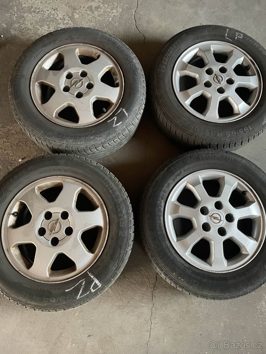 15" ALU kola 5x110 - OPEL
