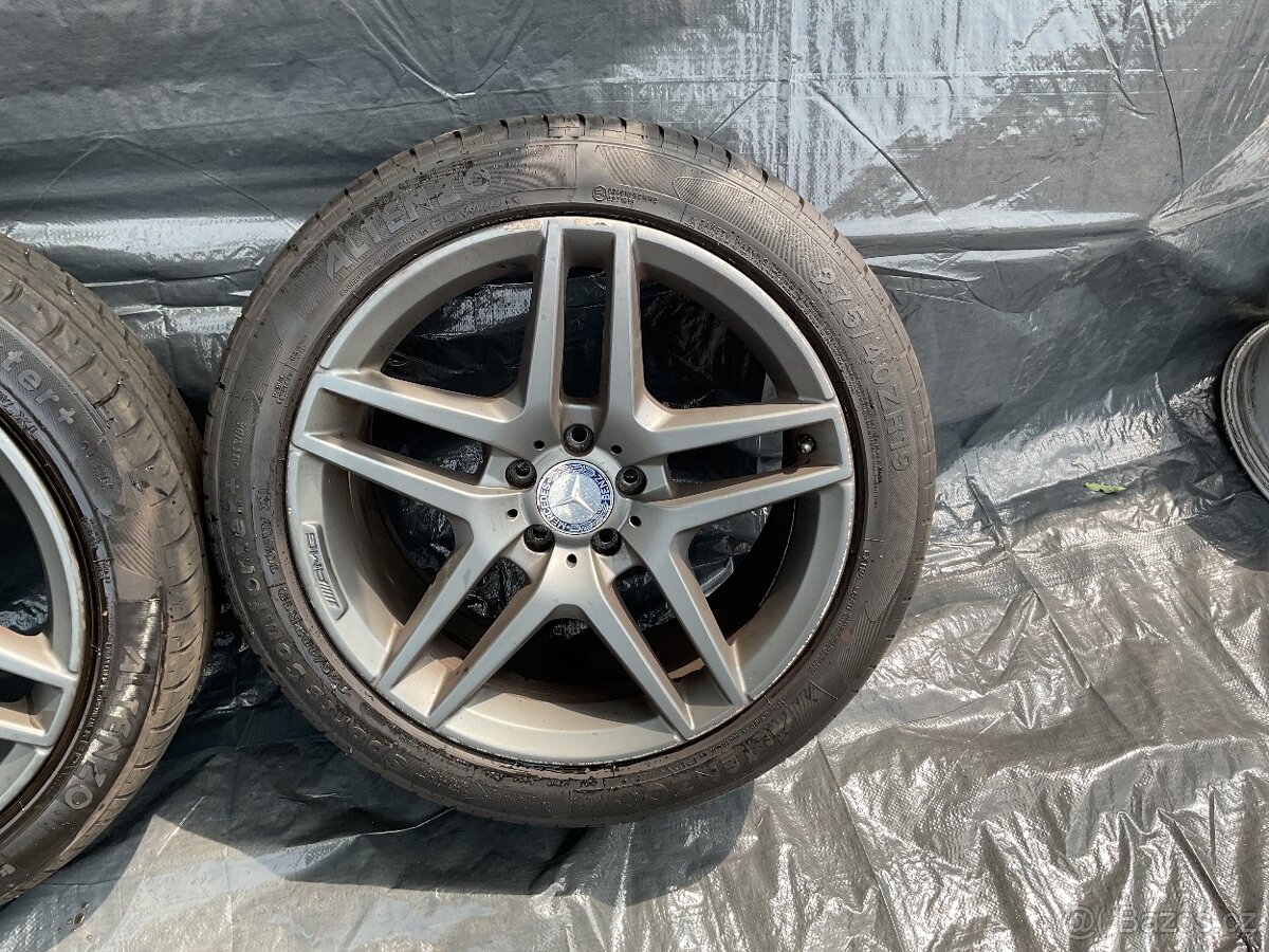 Celá ALU kola MERCEDES AMG s pneu ALTENZO SPORTS